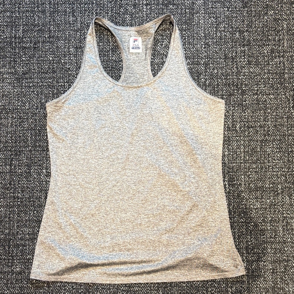 Fila Light Gray Women's Tank Top